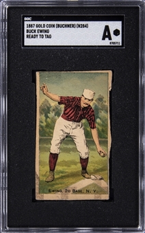 1887 N284 Buchner Gold Coin Baseball Cards Collection (51) – Featuring Buck Ewing, Charles Comiskey and Dan Brouthers